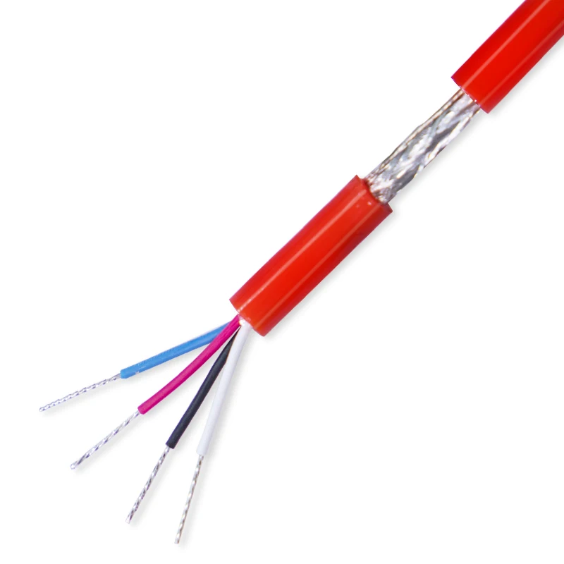 Shielded cable Copper Wire conductor 2 Cores 4 Cores 6 Cores 18 20 22 24 26 28 AWG signal control cable