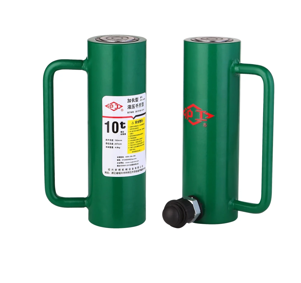 Single-Acting RSM Series 5~150 ton Hollow Plunger Hydraulic Jack/Ram Low Height Cylinders with Piston Structure