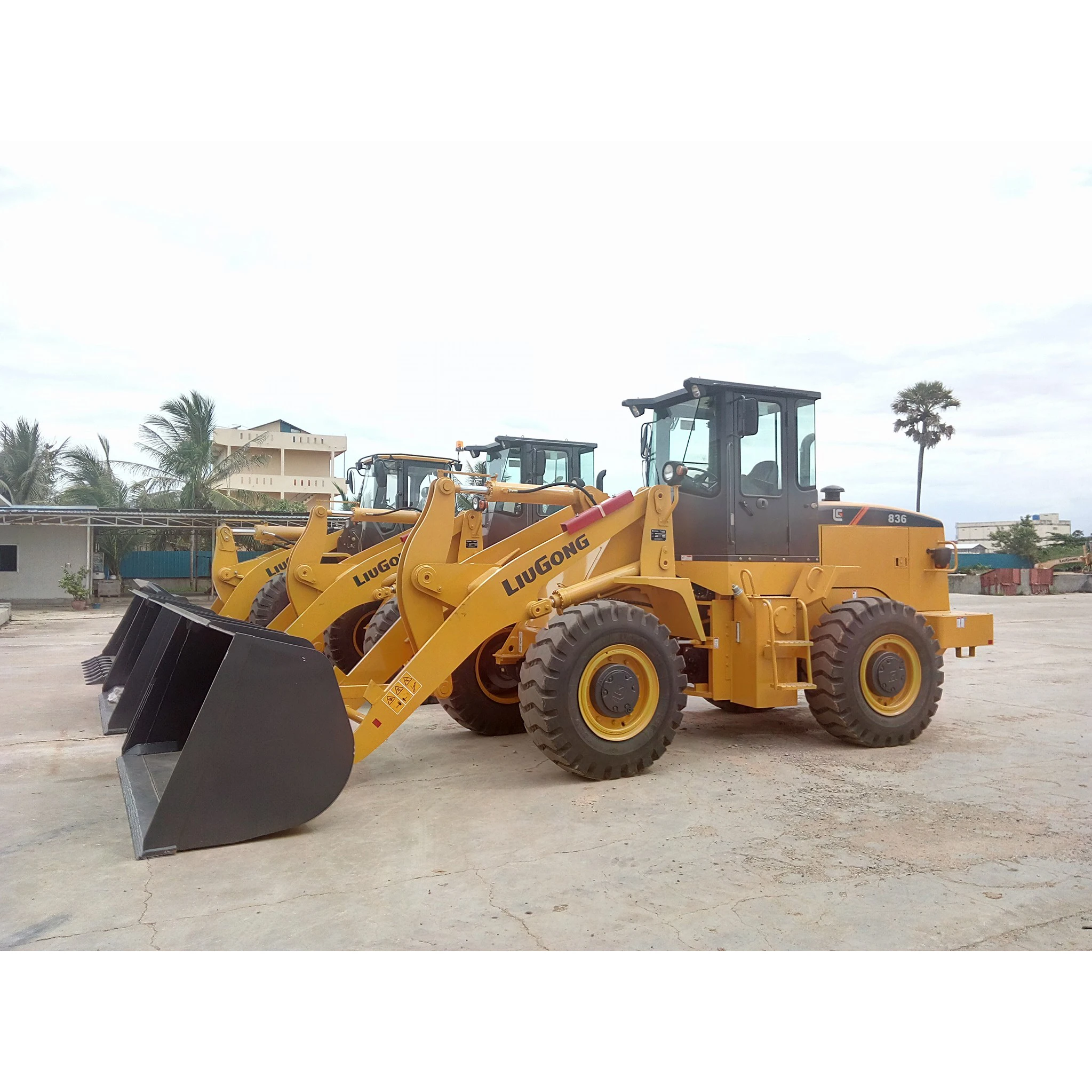  Высокий крутящий момент и мощность CLG855H Liugong 5 тонн Колесный погрузчик лучшее предложение с хорошим качеством