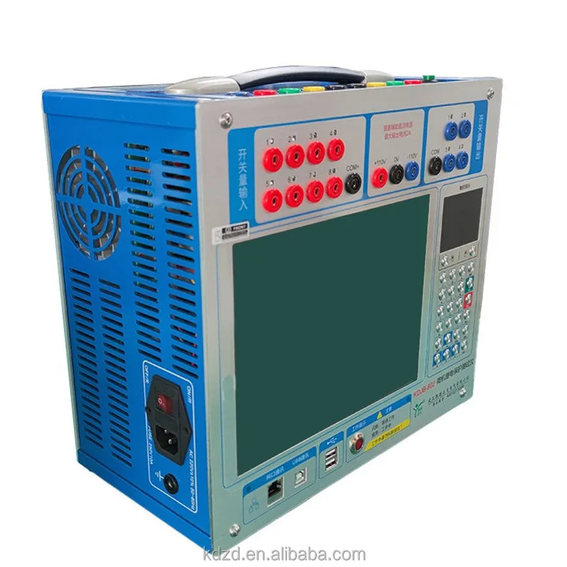 Relay manufacture secondary injection relay test set Three phase testing equipment protection relay tester