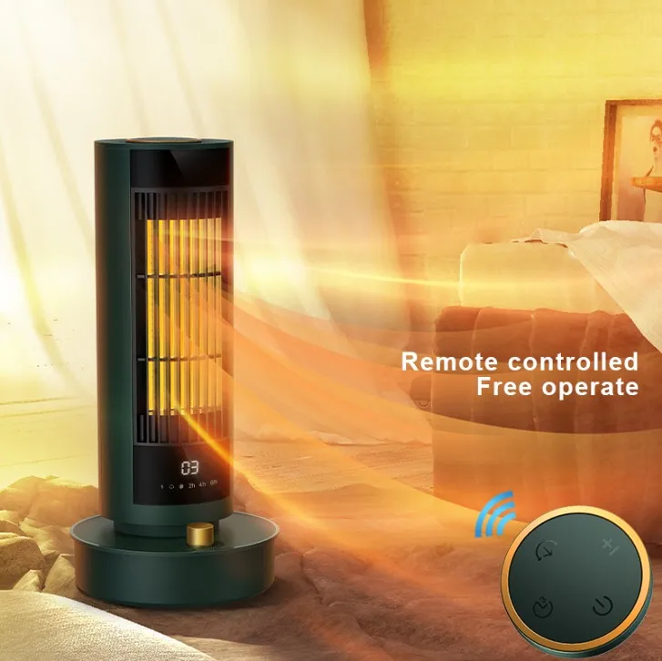  CYNRIN New Desktop Electric Mini Heater Adjustable Thermostat PTC Ceramic Element Heating Small Portable USB Space