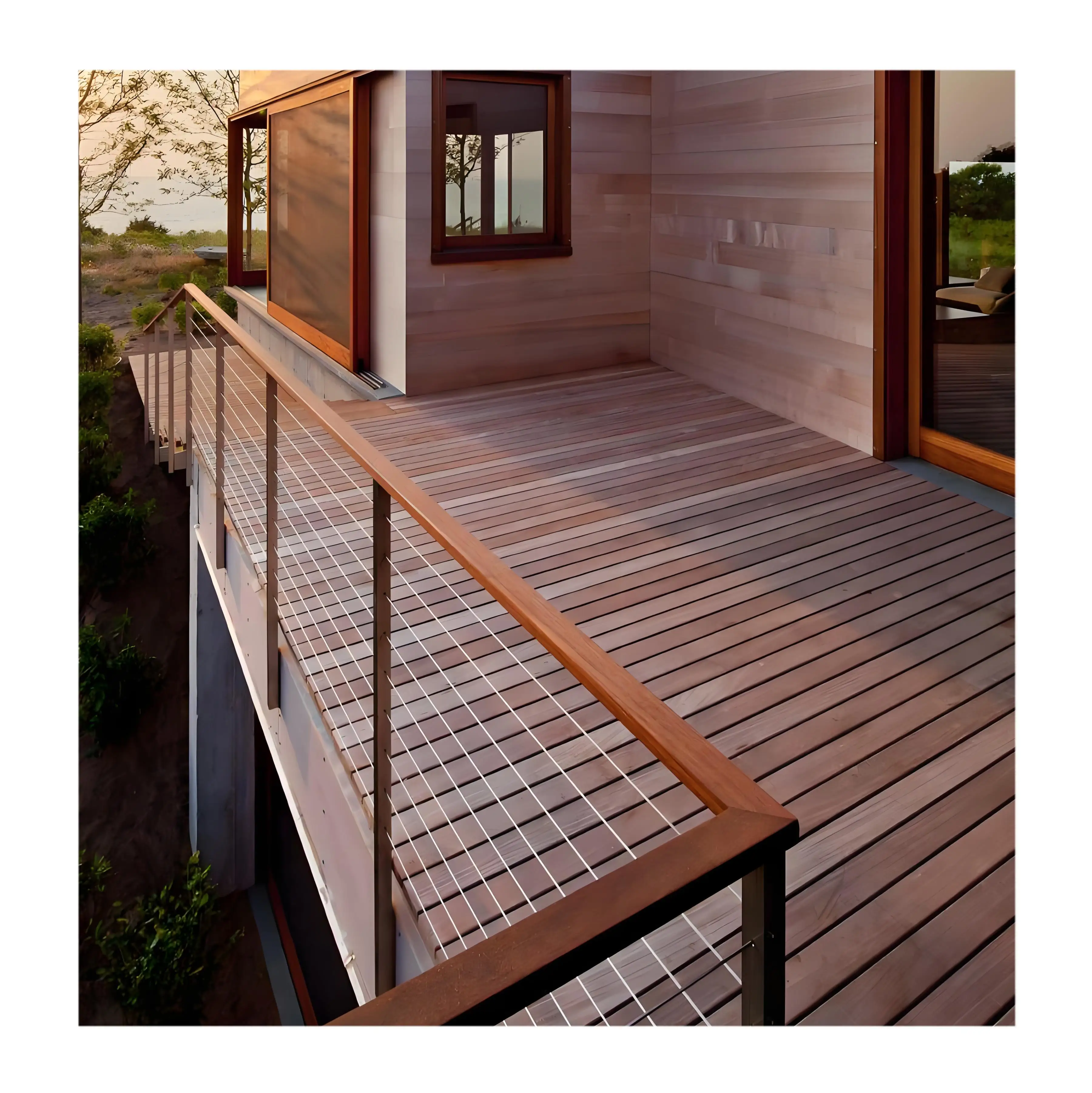 Premium Stainless Steel Cable Balustrade for Deck, Staircase and Balcony Applications