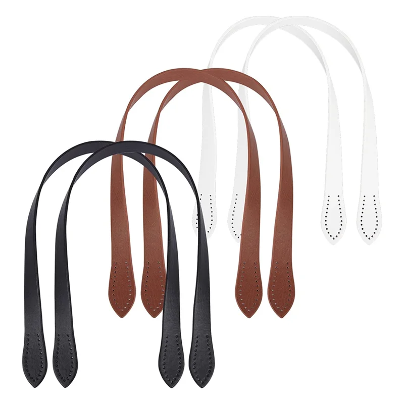 PU Leather Purse Handle Replacement Sewing Handbag Replacement Handles for Handbag DIY Making Accessories