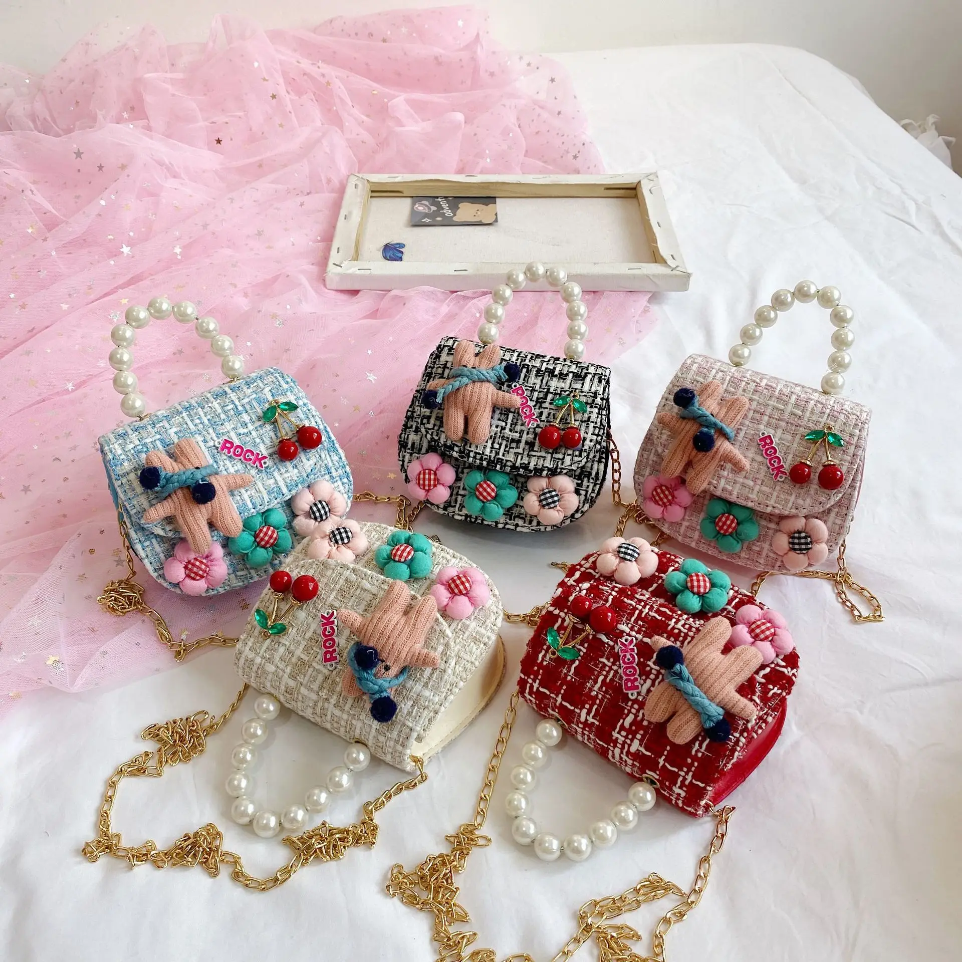 Wholesale Children Bags Girls Mini Cute Baby Hand Bags 2023 Toddler Crossbody Accessories Bags