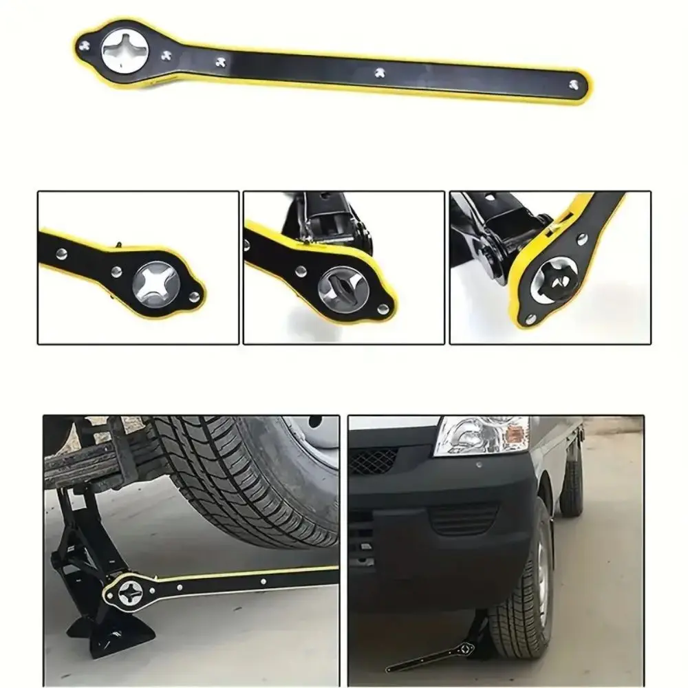 New yellow and black wrench + Silver fittings with jack wrench