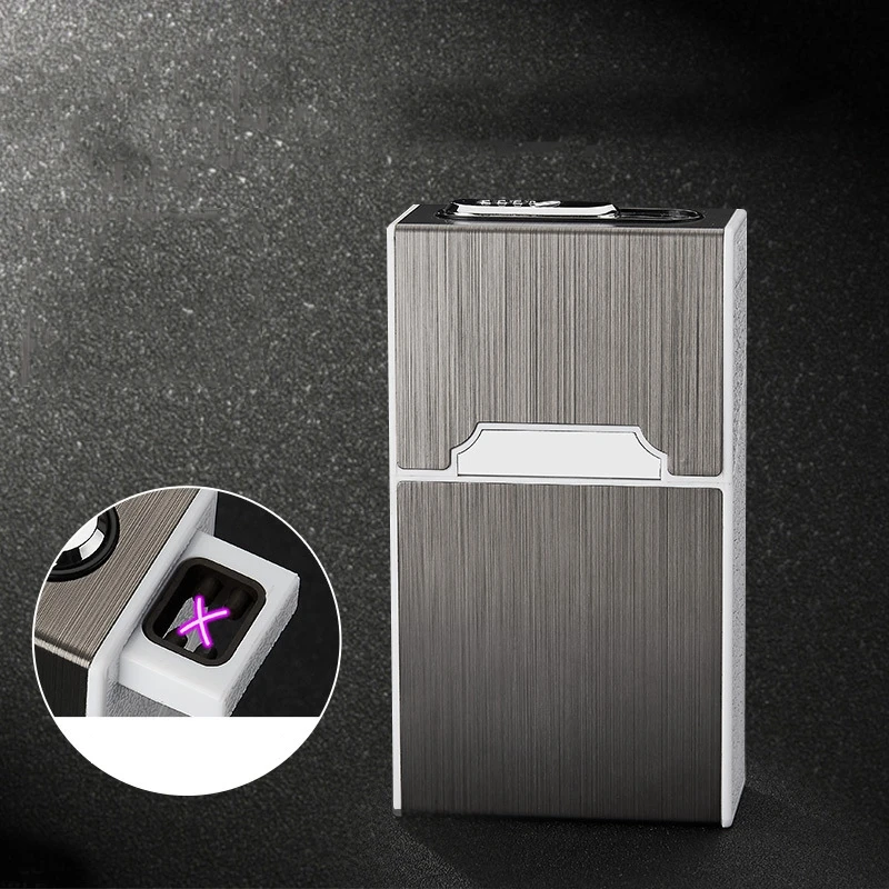 New Creative Cigarette Case for 20 Cigarettes, Pressure-Resistant & Waterproof, Factory Direct Sale