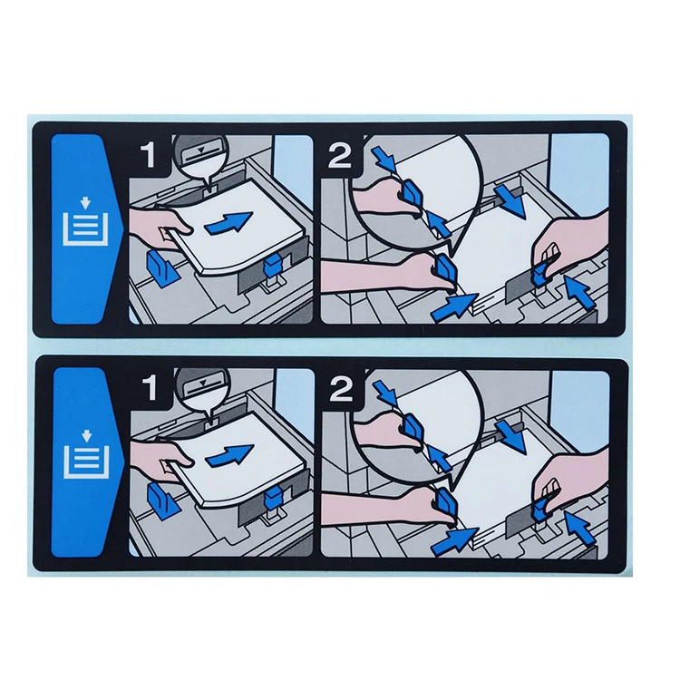 
Custom printed sticker label electrical label sticker 