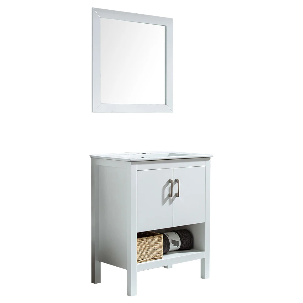  Дешевый рекламный ПВХ шкаф для ванной комнаты