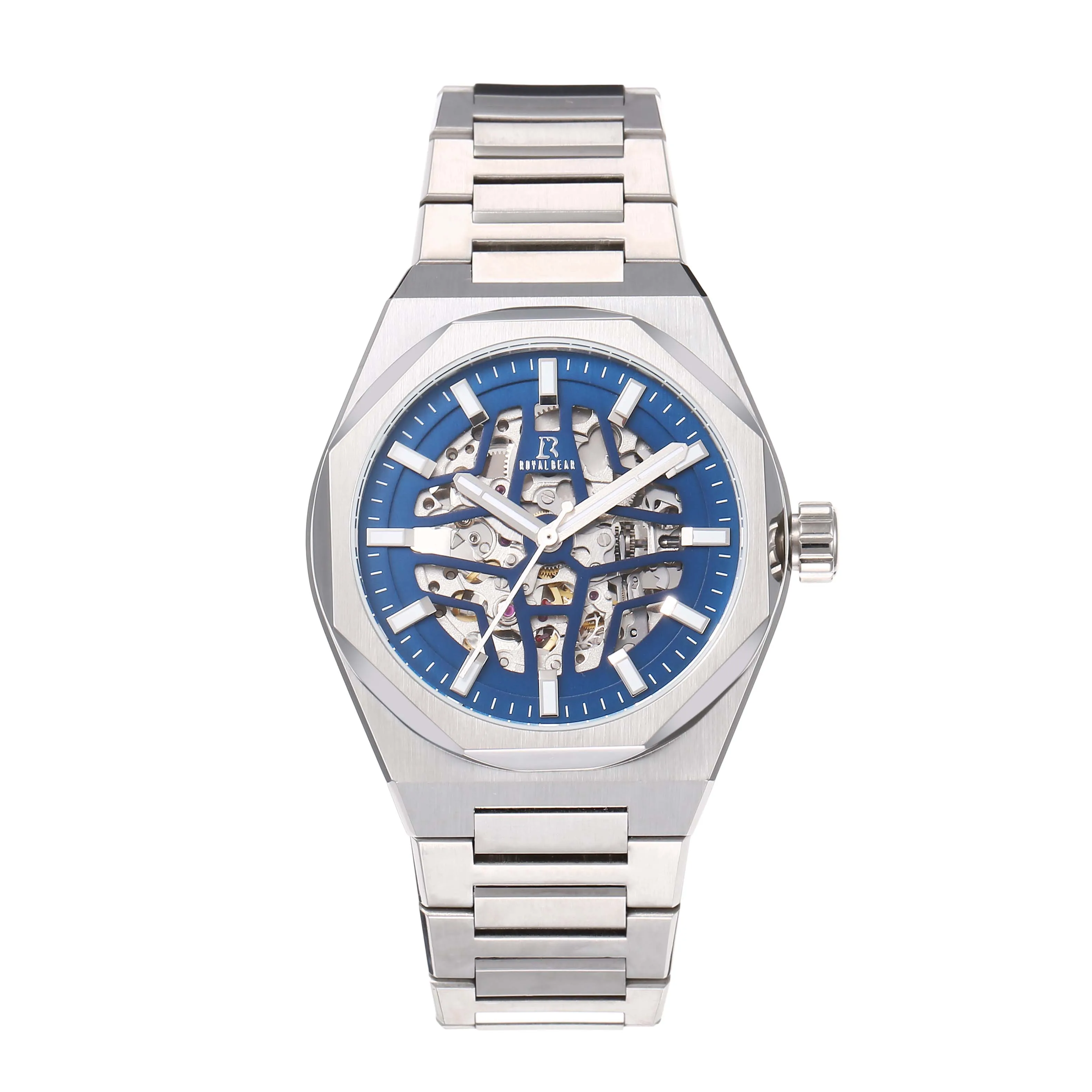 Oem Luxury Watch Classics Fashion Stainless Steel Automatic Tourbillon Man Mechanical Watch