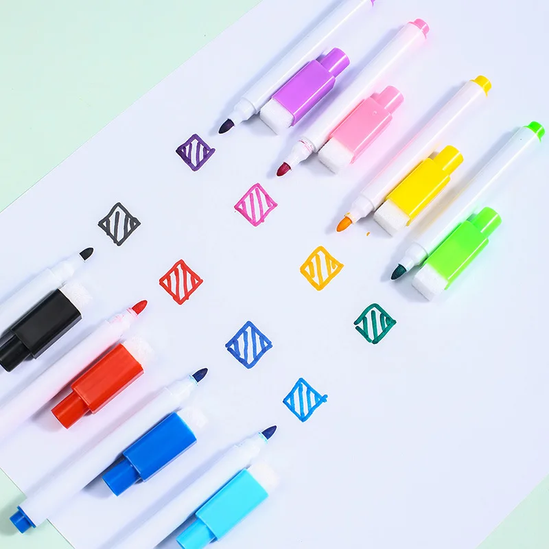Eraser Low Odor Children Expo Whiteboard Durable Set Customer Erasable Magnetic Mini Dry Erase White Board Marker Pen