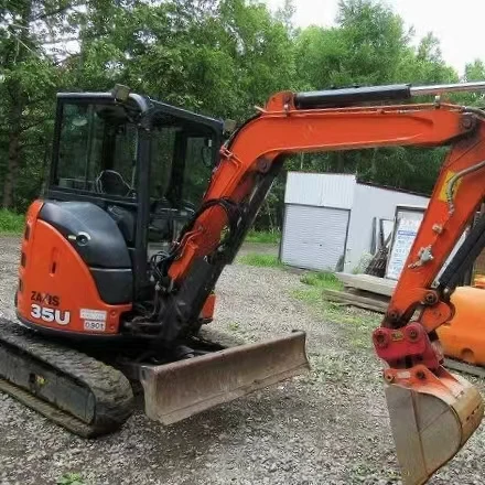Землеройный Экскаватор hitachi zx35u 3 5 тонный экскаватор подержанный/подержанный гусеничный