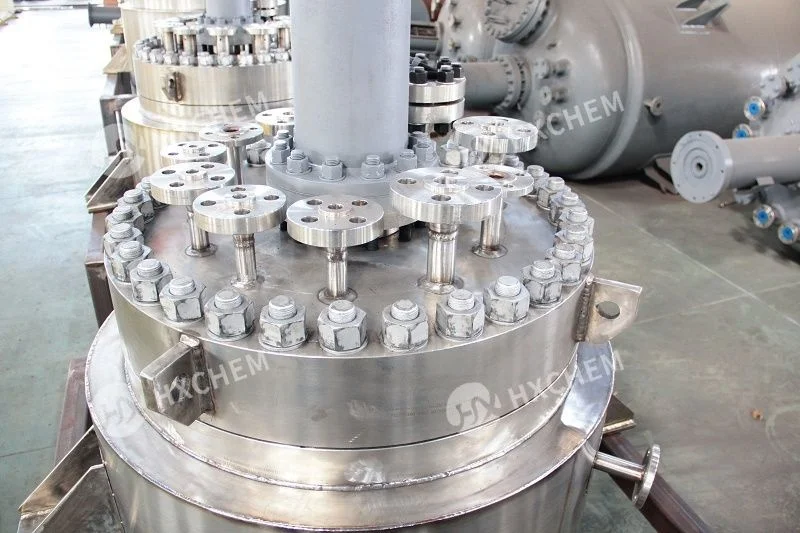 200l laboratory magnetic stirring high pressure hastelloy reactor