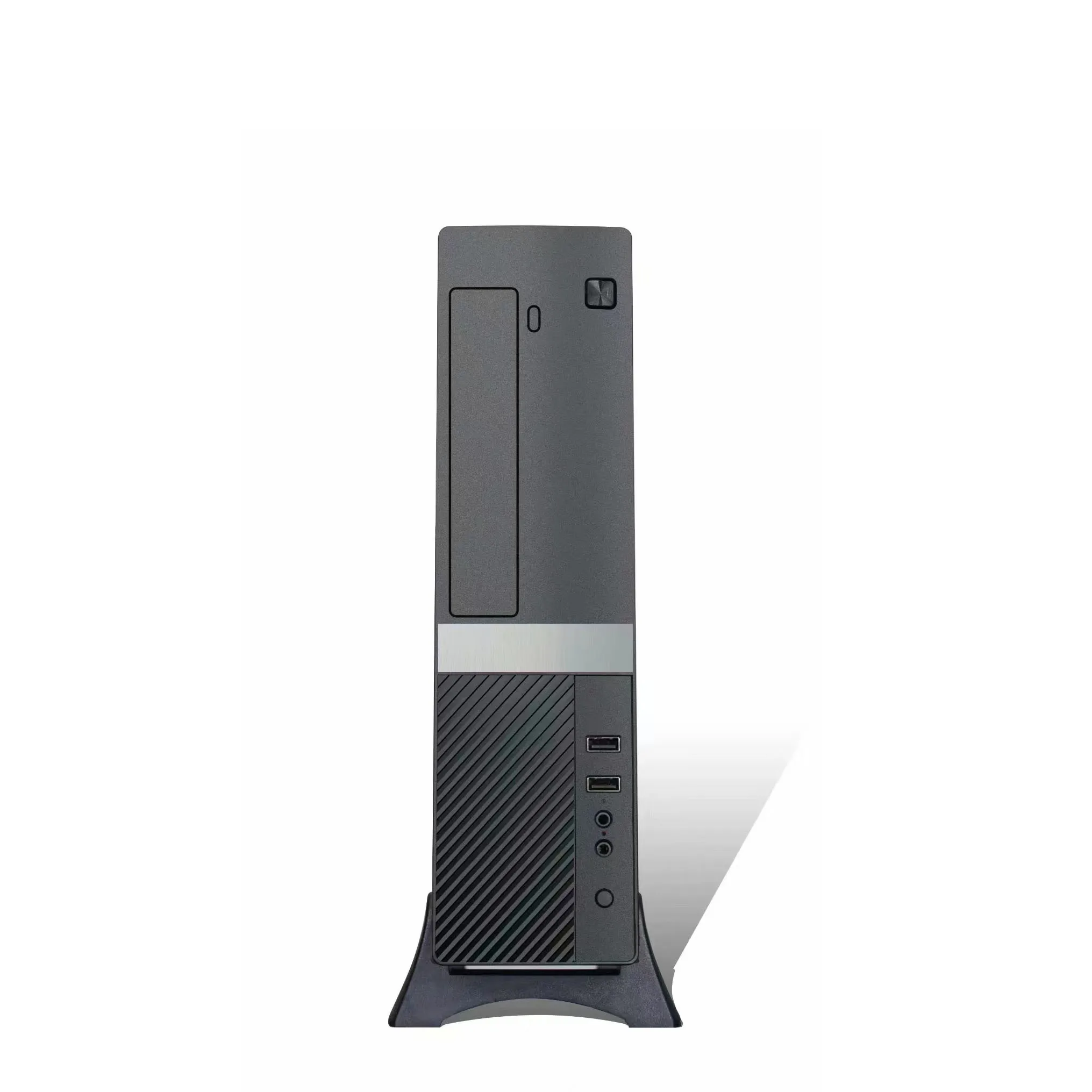 New SFX Micro ATX ITX Case Slim Computer Tower Cabinet With PVC Stand PC Case