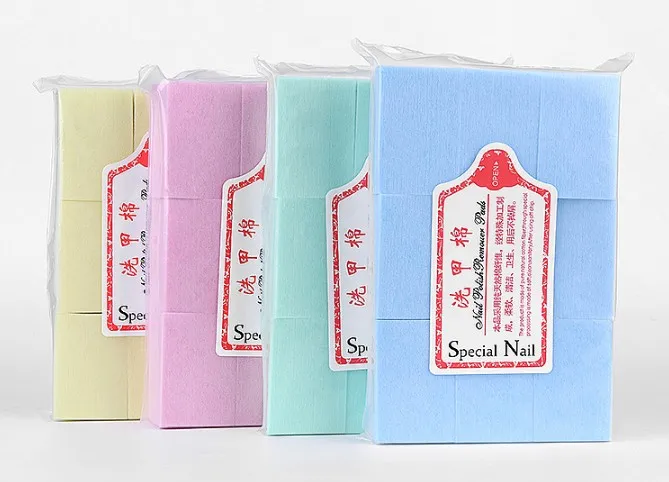 Manicure Napkins Soak Off Gel Nail Cotton  Towel Soft And Not Drop Wool Nail Art Polish Remover Pads