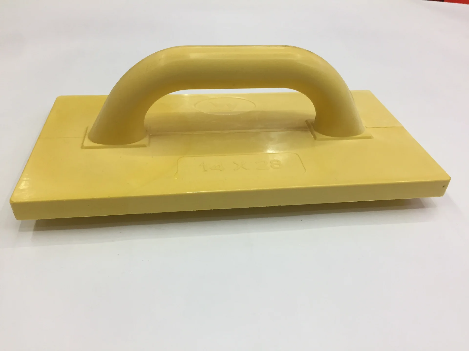 High Quality Concrete Polyurethane Trowel Machine Hand Yellow Plastering Trowel Tools