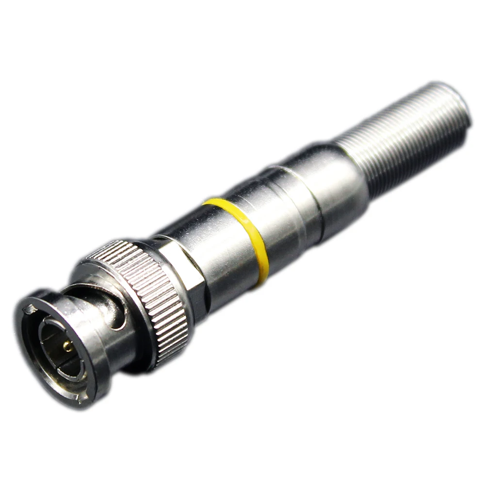 CCTV Video Cable SCREW Type  Full Copper BNC Connector