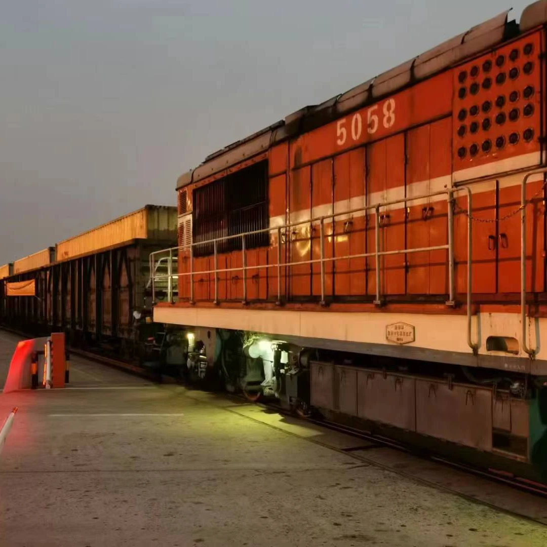 China shipping agent rail freight to Europe door to door with customs clearance
