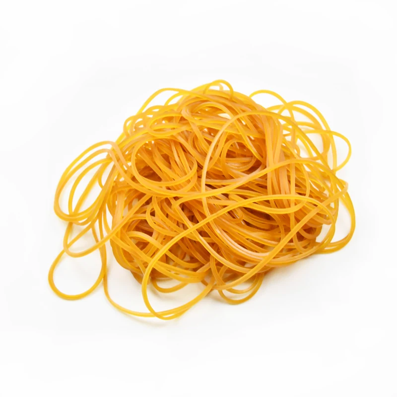 In Bulk Custom Supplier Yellow Anti-Aging Elasticity Products for Tying Money Rubber Band