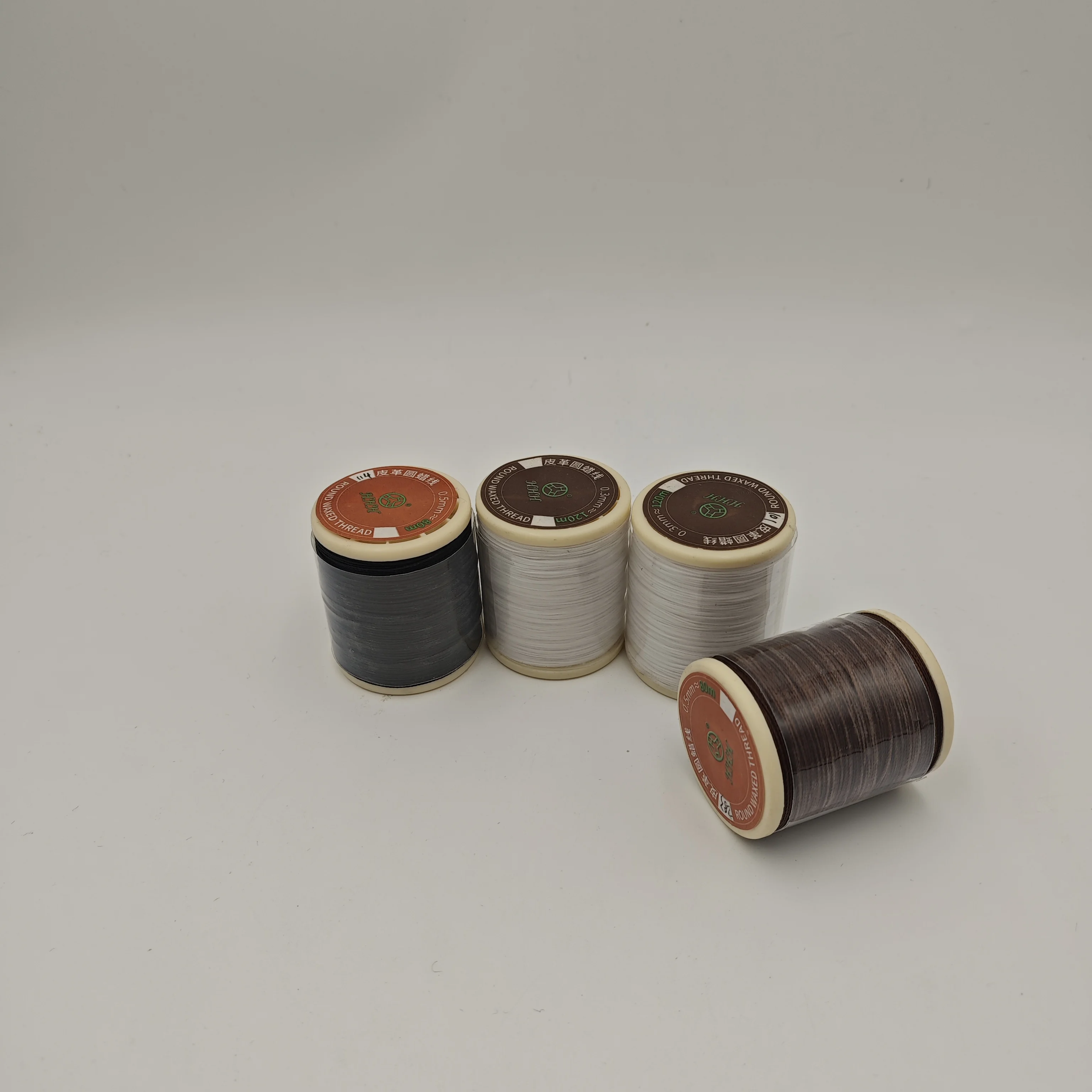 Wholesale 0.5mm,70m waxed threads for sewing round waxed thread for leather sewing polyester thread for bags waxed string