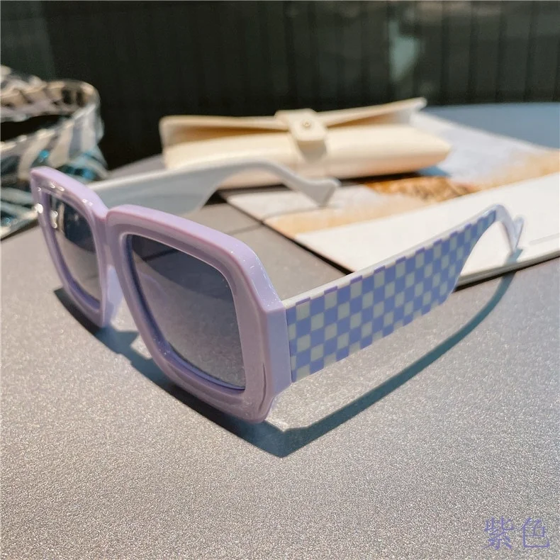 3960/M362 New Brand Designer Vintage Wide Leg Women Shades Retro Square Sunglasses For Men 2022