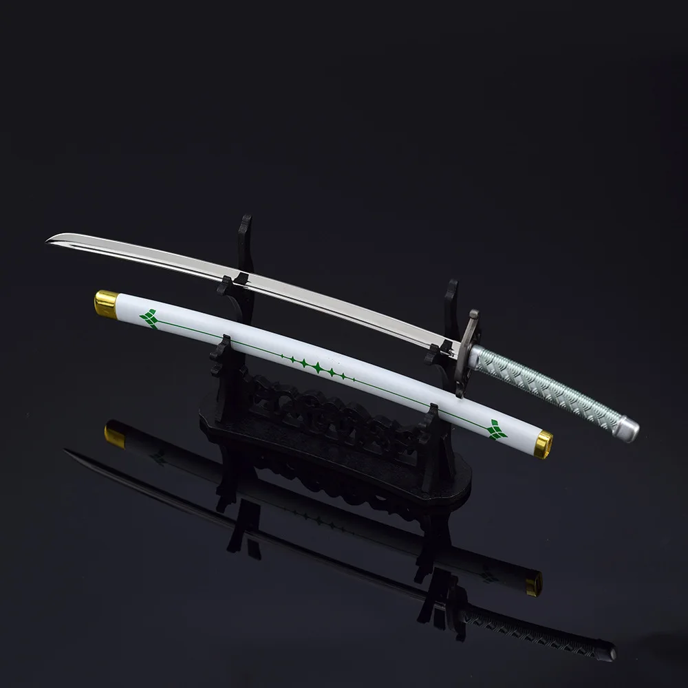 Zinc Alloy All Metal Small Toy Sword Bleach Ulquiorra Cifer Zanpakutou Murcielago 26cm 46g Mini Katana