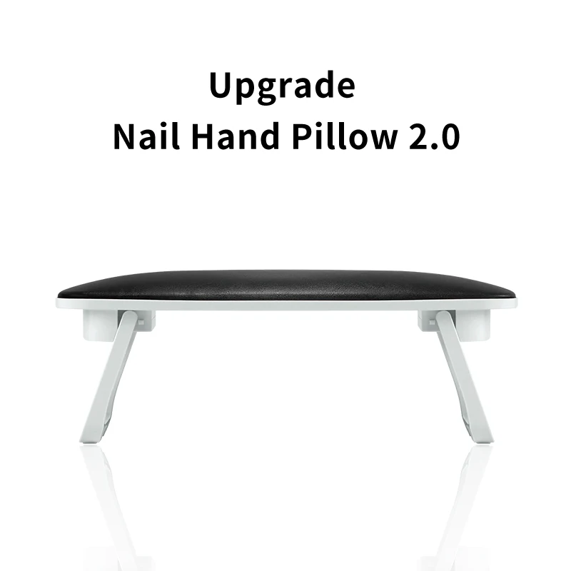 High Quality Professional Plastic Foldable Arm Rest Cushion for Nail Techs Manicure Hand Pillow for Salon Spa Home Use