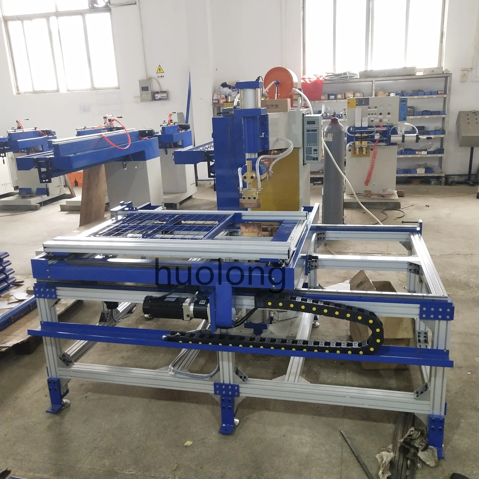 automatic xy Spot Point Welding Machine can be equipped with AC pulse supply