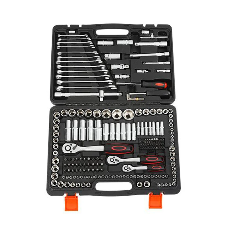 New 2022 China Wholesale Supplier Germany Aluminum Trolley Tool Box 499Pcs Tool Set