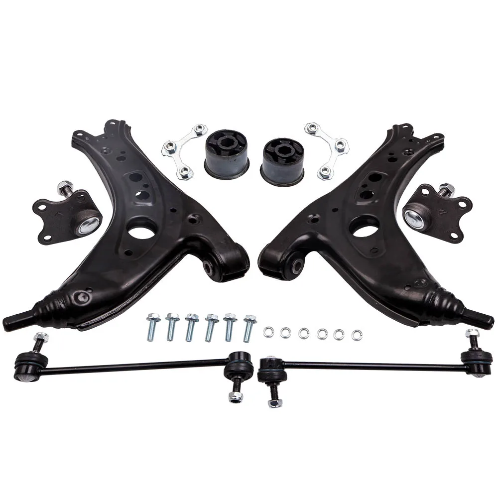 Front Lower Suspension Control Arm Kit For VW Polo MK5 9N 2002-2010 6Q0407151D