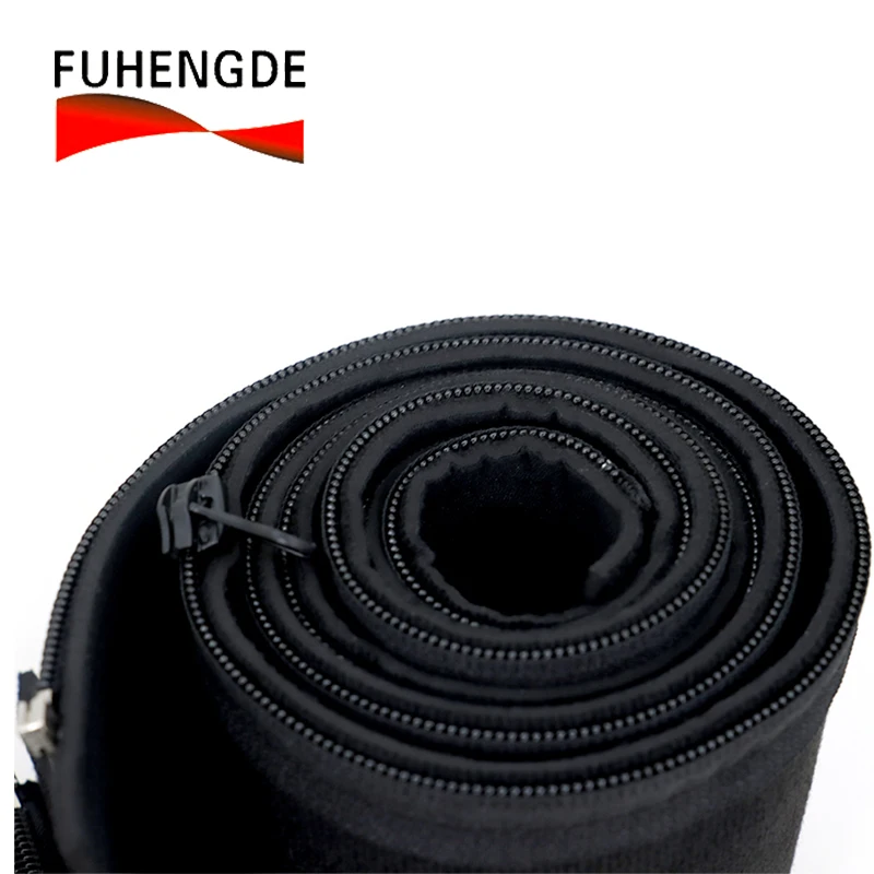 Best selling Flexible Cable Organizer Wrap 10cm*300cm braided cable sleeve cable tie