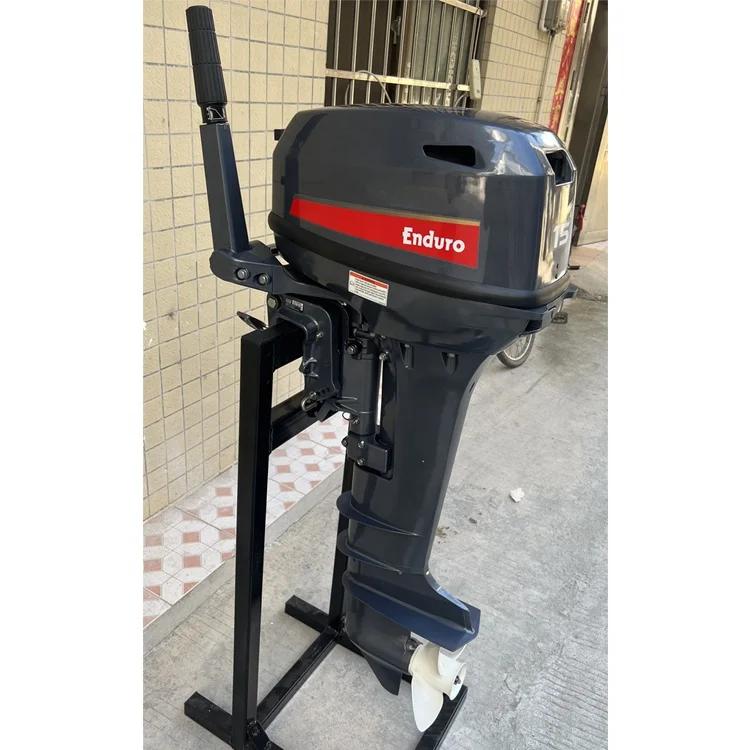 246cc 2 stroke 15hp outboard motor kayak Boat Engine Enduro type  kerosene marine engine boat engine