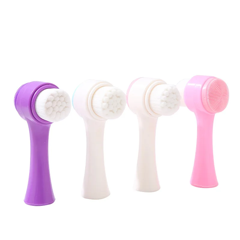 2023 new products factory direct sales 9 color  face washing brushes face massage brushes erect brush in stock