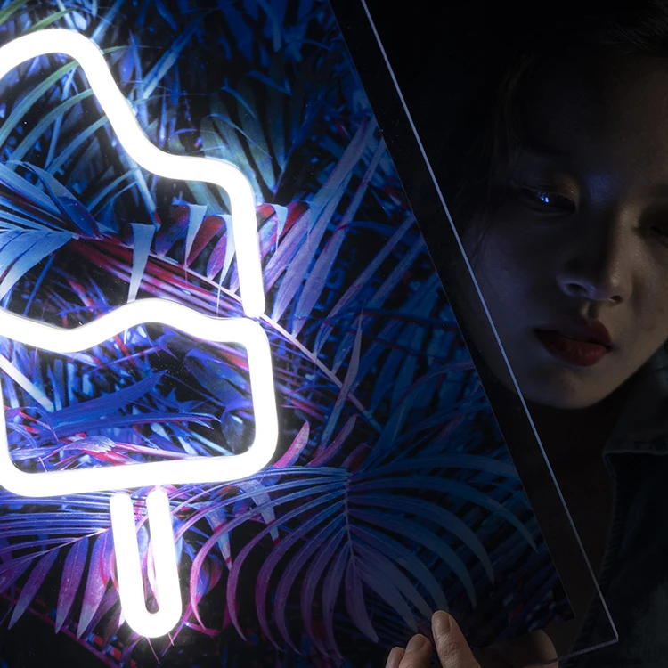 Manufacturer Custom 3D Storefront Advertising Neon Sign Big Neon Logo Light