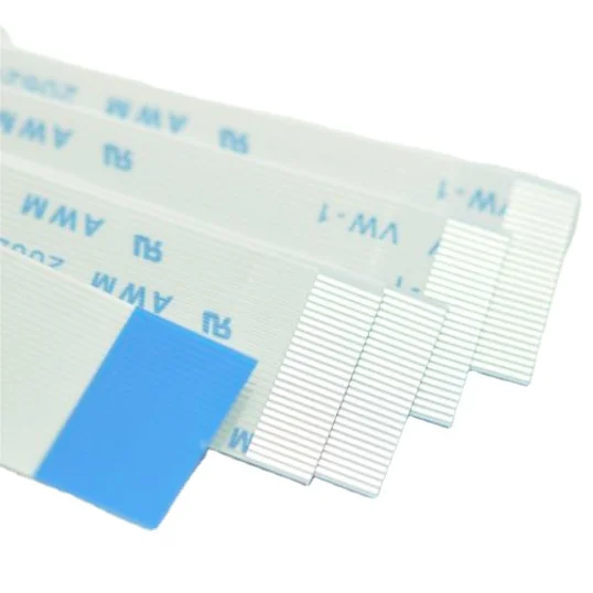 0.5Mm Pitch 34Pin AWM 20624 80C 60V VW-1 Flexible Flat Cable 240MM FFC Electric Cable