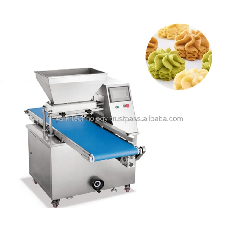 Industrial Cookie Making Small Store Biscuit Cookie Maker Machine with PLC Control System Automatic Biscuit Forming Machinery