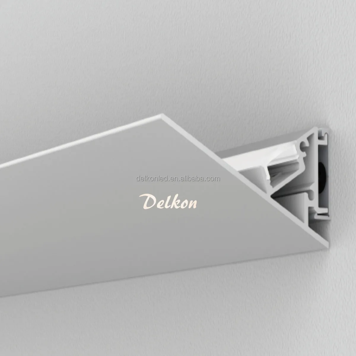 68*30mm Delkon Architectural Aluminum LED Channel Profile for 12mm Width LED Strip