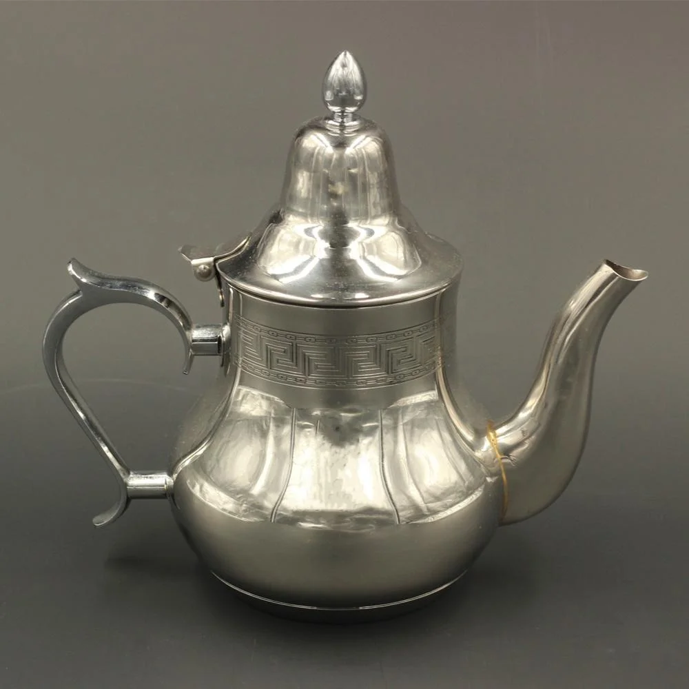 E co-friendly High quality metal arabic  style 0.8 L tea pot