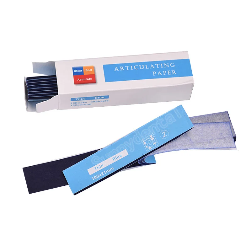 
Dental Disposable Products Medical Articulating Paper Straight Type Articulating Paper 