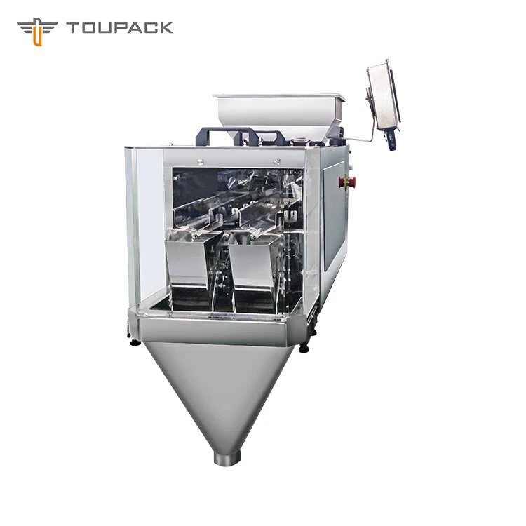 Linear Weigher 2 Heads PLC Control Multihead Weigher Accuracy Digital Scale Automatic Multihead Weigher