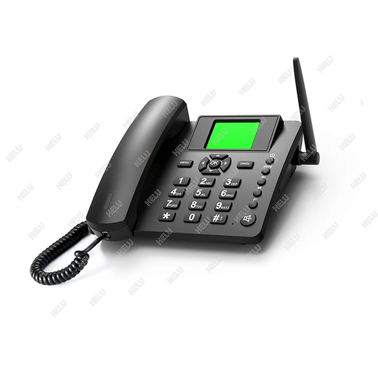 Фиксированный беспроводной телефон 4g Lte с точкой доступа Wi-Fi и слотом для Sim-карты