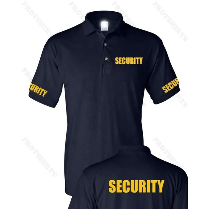 
security guard uniform color uniforms custom logo shirts sample 
