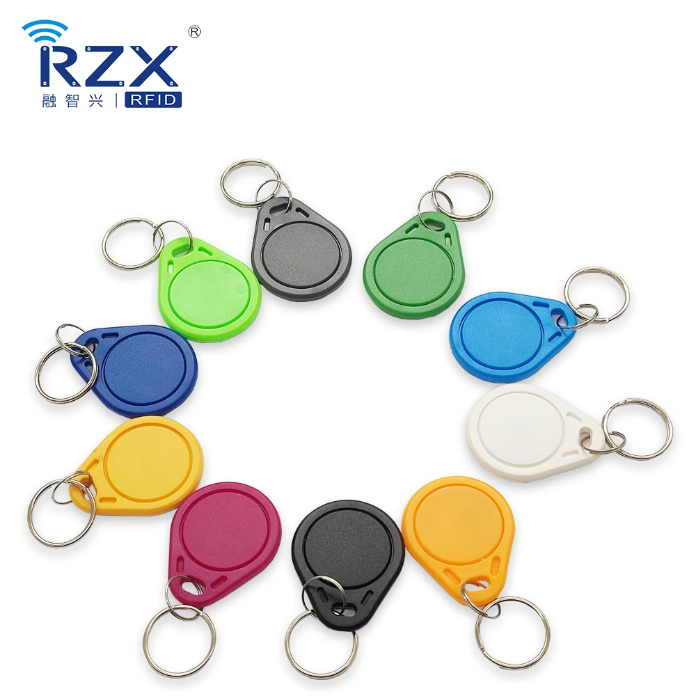 Programmed 125khz rfid writable keyfob T5577 rfid key fob wiegand 26 format
