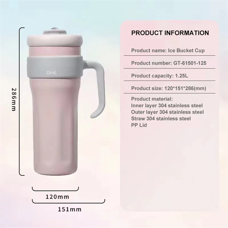 New 40oz Sublimation Tumbler with Black Handle Hot Water Bottle for Painful Periods Cute Woman Presents