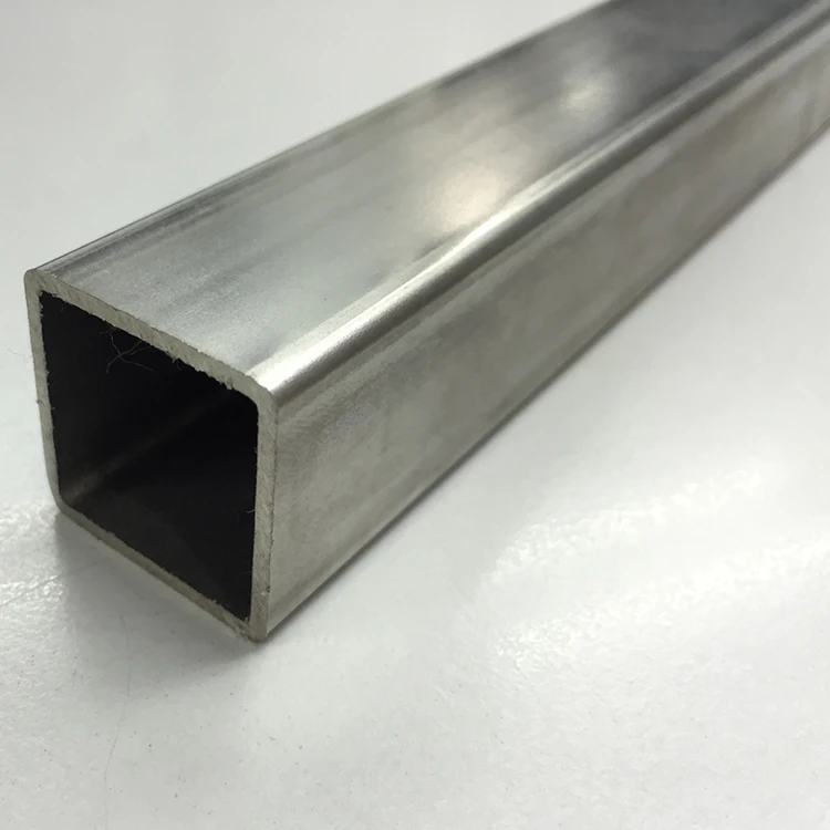 100 мм квадратная титановая трубка класса 19