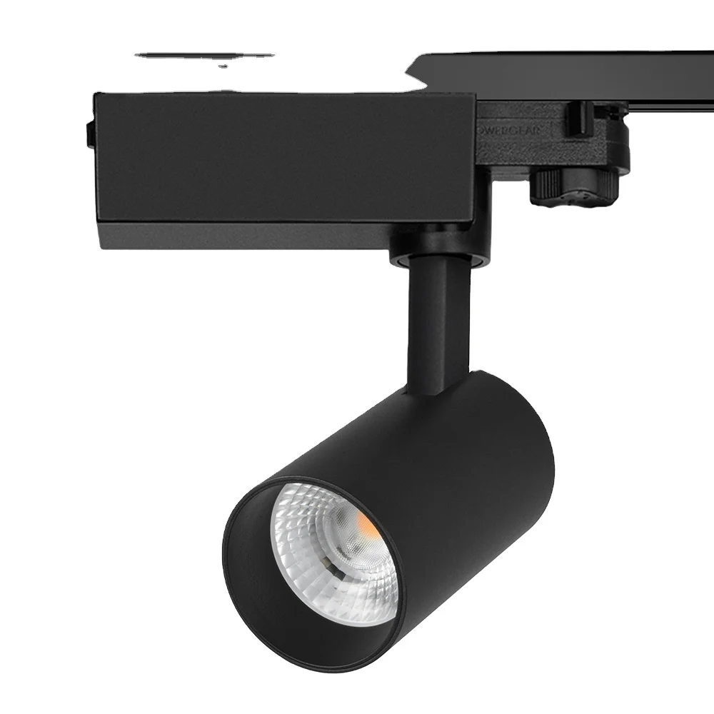 Smart APP contral CE ETL SAA CE adjustable track lights focus led track light 360 Commercial  Magnetic LED Track Light