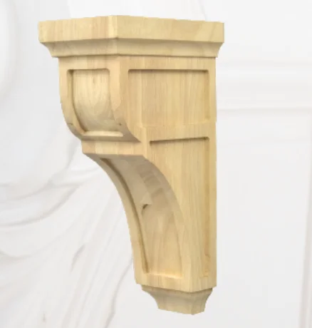 Factory Direct Sales Architectural Carving exquisite Home Decor Furniture Decorative Carved Corbels
