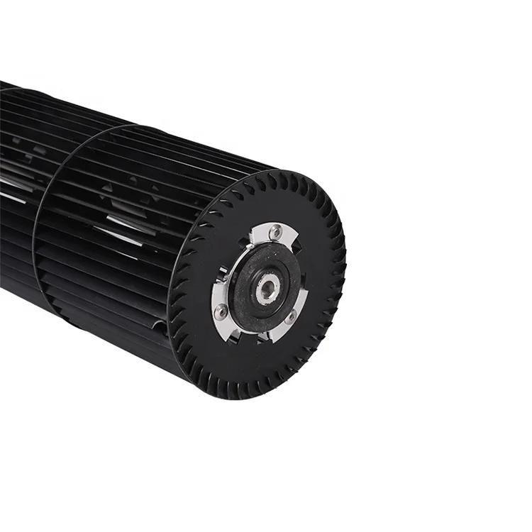 wholesale aluminum small industrial cross flow fan impeller 20 leaf blade for home use