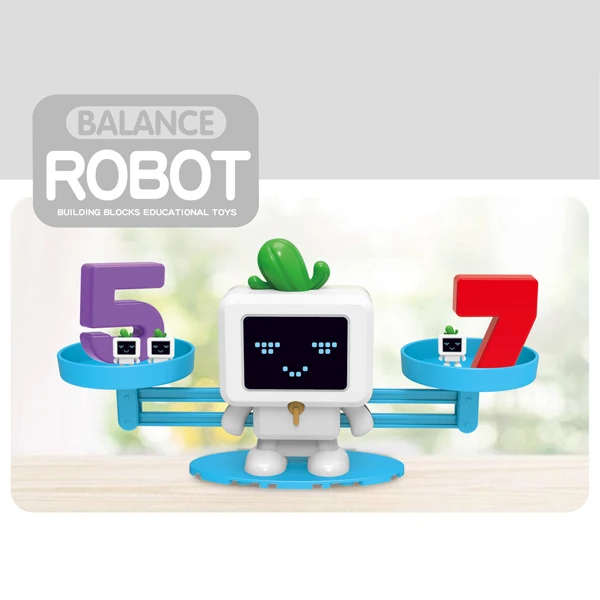 Веселые детские подарки, Обучающие игрушки stem, Балансирующий робот, цифры для детей старше 3 лет