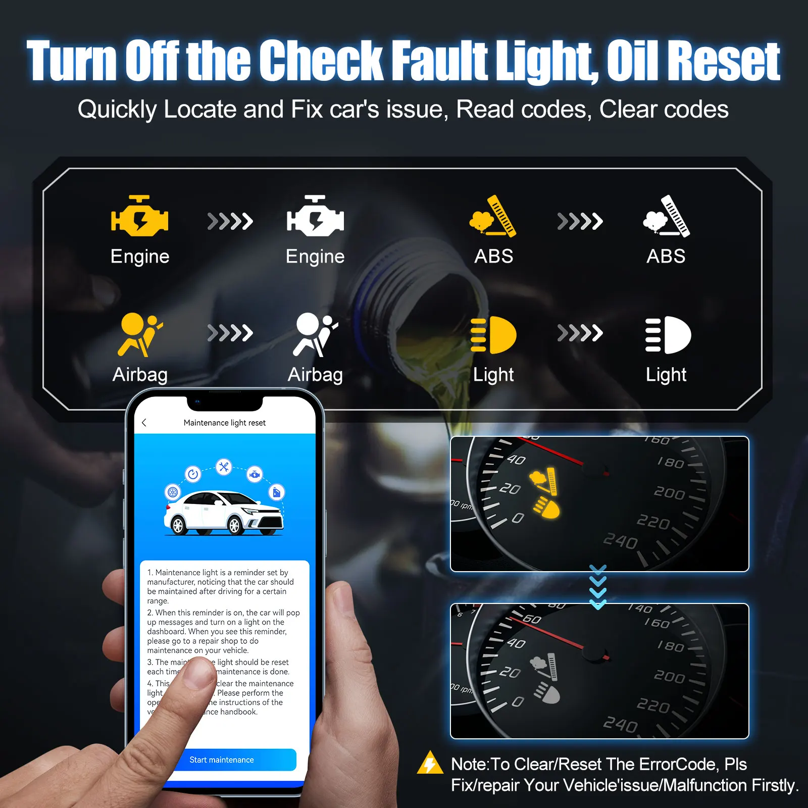 Wholesale XTOOL AD20Pro OBD2 Code Reader Scanner Live Data DTCs Lookup EOBD/OBD2 Support ios/Android OBD2 Scanner for All Cars