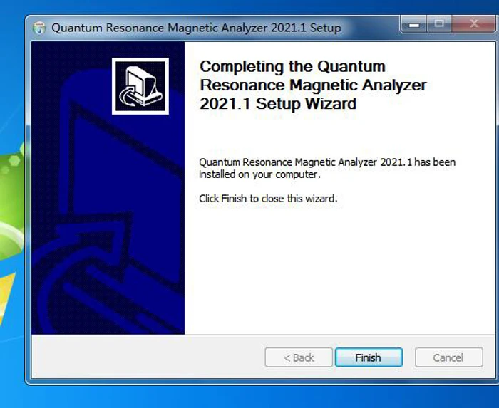 2021.1 version organism quantum magnetic analyzer resonance magnetic body health test machine